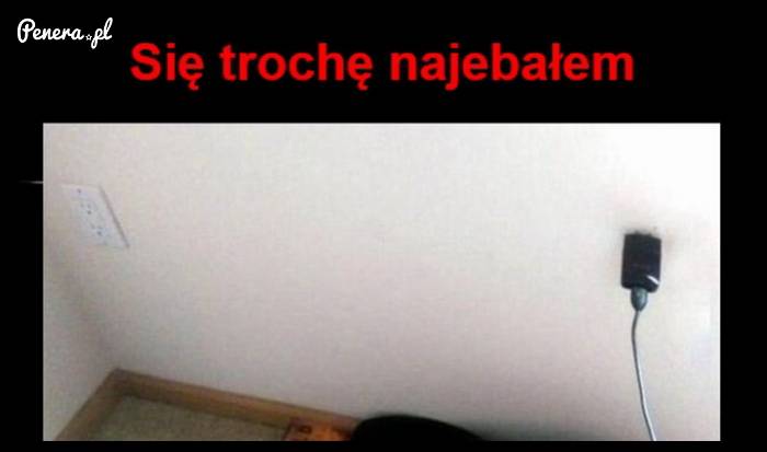 Ale się naje*ał :D