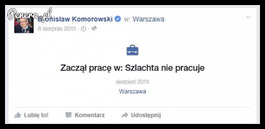 Bronisław Komorowski zaczął nową pracę