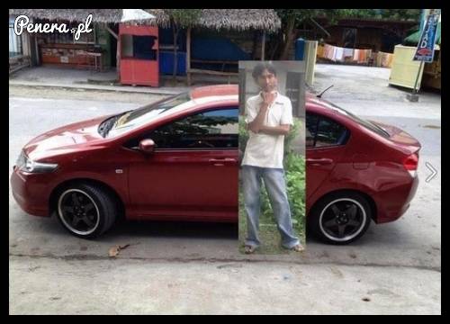 Chciał się pochwalić nowym zakupem