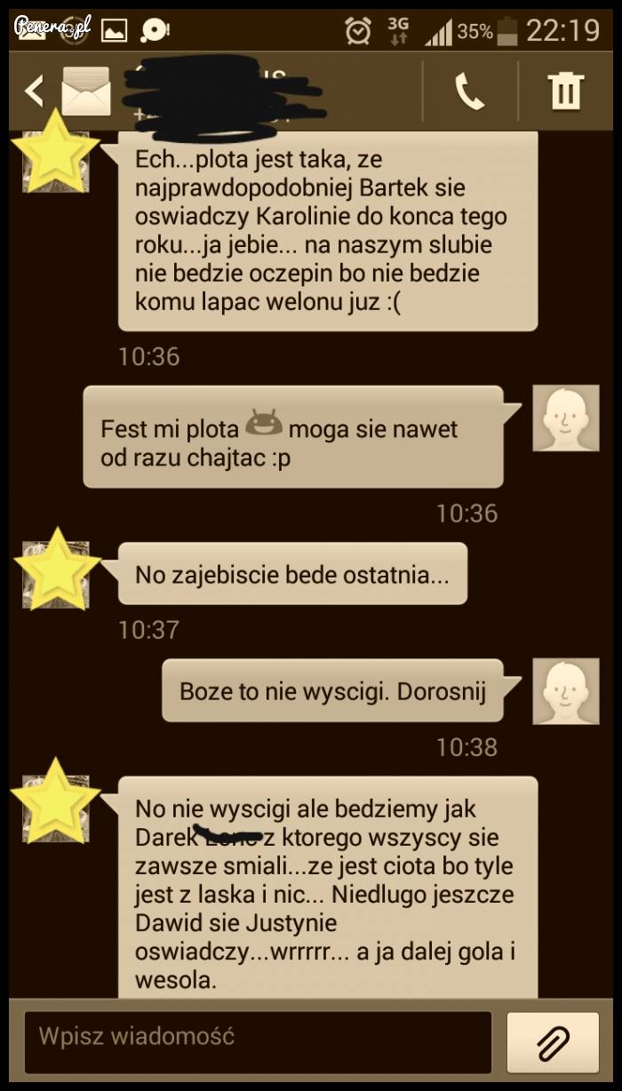 Co te baby mają z tymi ślubami