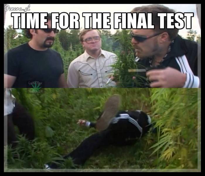 Czas na test ostateczny