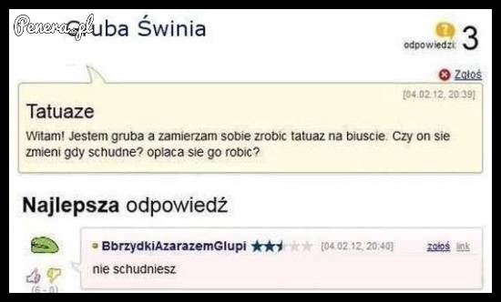 Cześć, jestem gruba :D