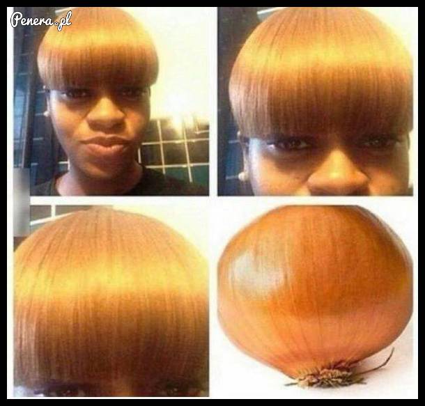 Fryzura na cebulę