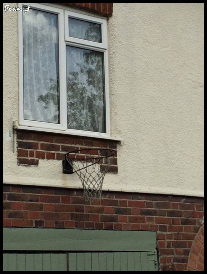 Idealne miejsce do gry w kosza!