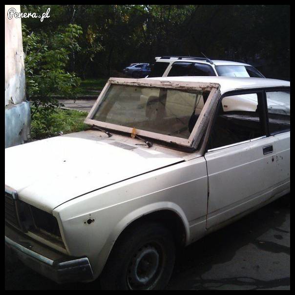 Ja to mam prawdziwego fachowca od szyb