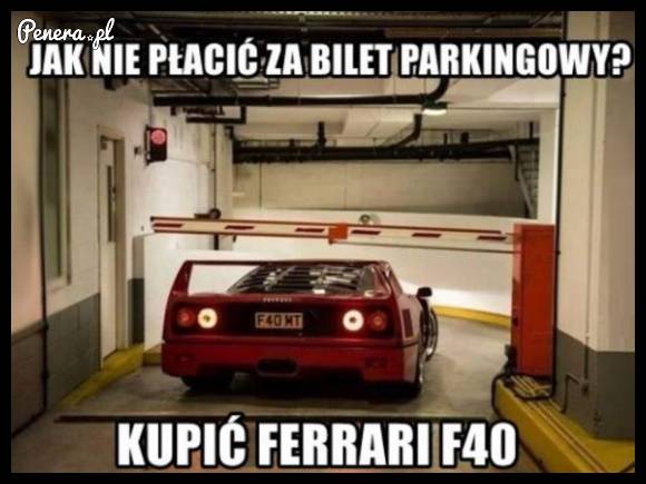 Jak nie płacić za bilet parkingowy