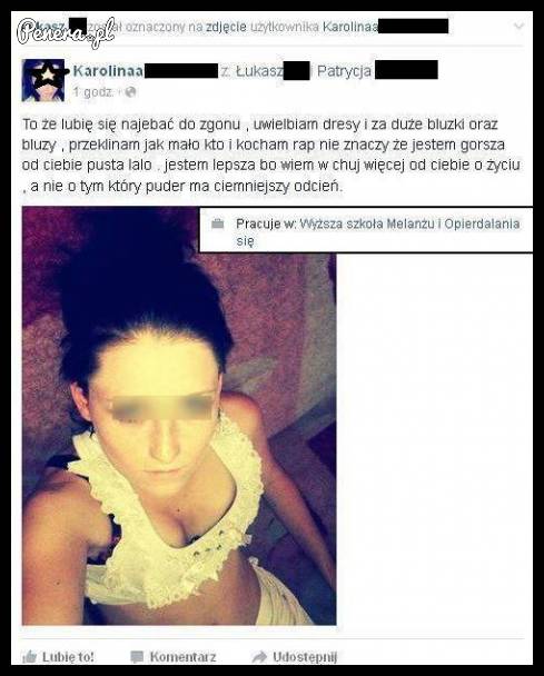 Karolina królowa życia i penery