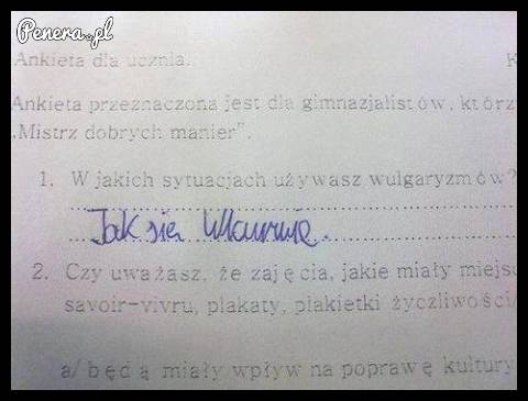 Kiedy używamy wulgaryzmów?