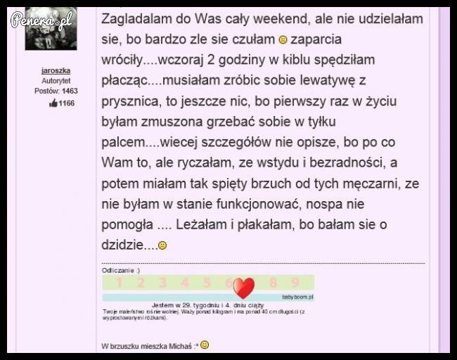 Lewatywa prysznicem?