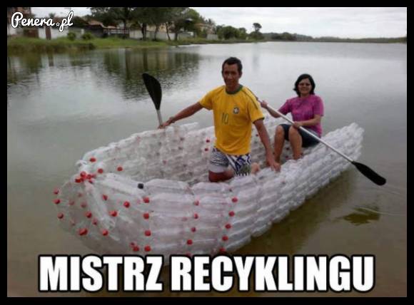 Mistrz recyclingu w akcji