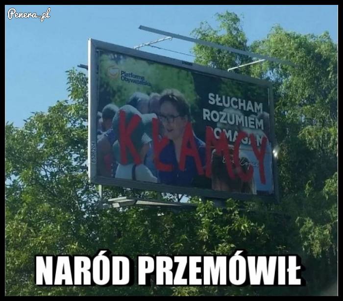 Naród przemówił