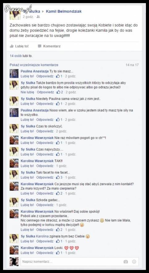 Nie ma to jak dobra kłótnia na fb!