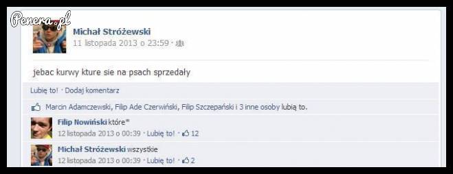 Nie ma to jak patola na fejsie