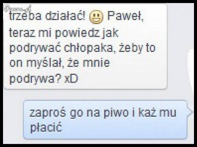 Patent na podrywanie facetów