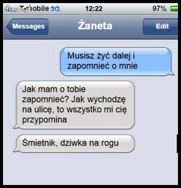 Pięknie jej odpisał