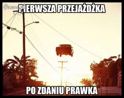 Pierwsza przejażdżka
