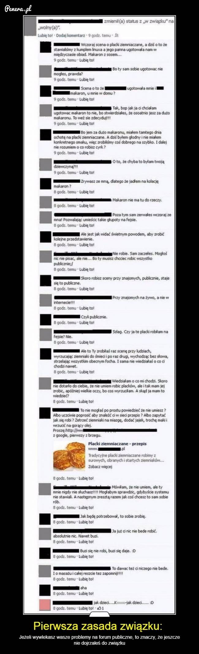 Pierwsza zasada związku! Nie wywlekaj kłótni na fejsa tak jak oni!