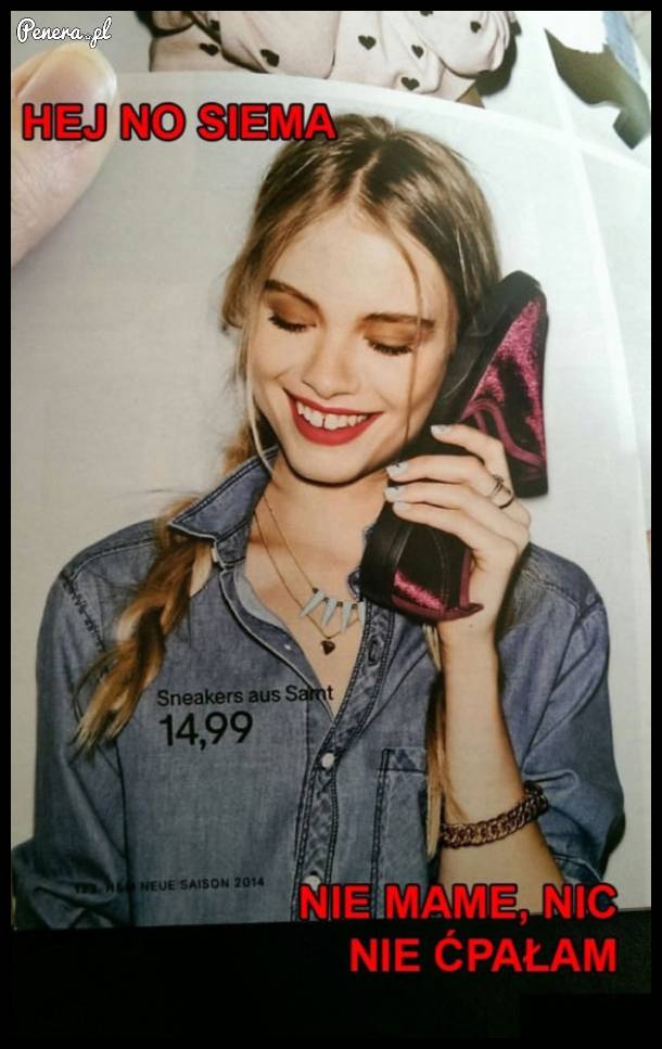 Przecież nic nie ćpałam :D