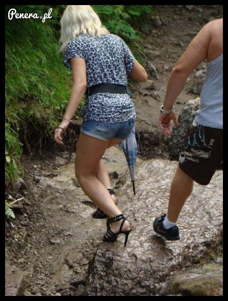 Szpilki na giewoncie - dosłownie