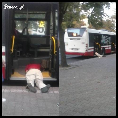 Czasami tak wygląda powrót z grubego melanżu