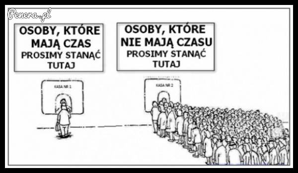 Dzisiaj wszyscy się gdzieś śpieszą...