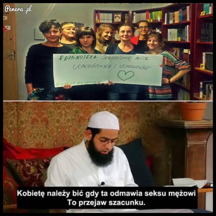 Feministki witają