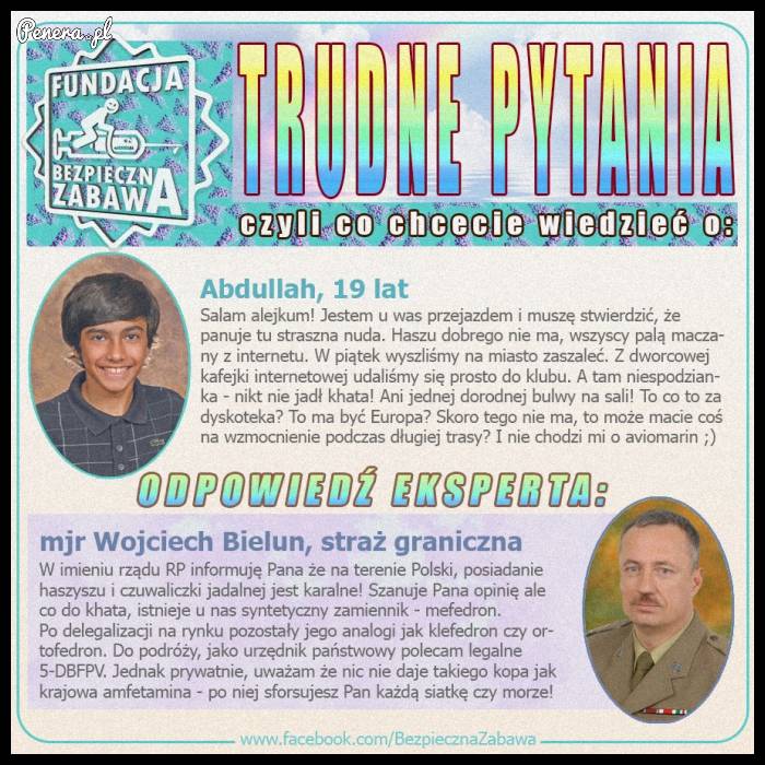 Kolejne trudne pytanie i odpowiedź