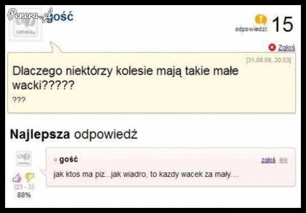 Mocne pytanie na forum