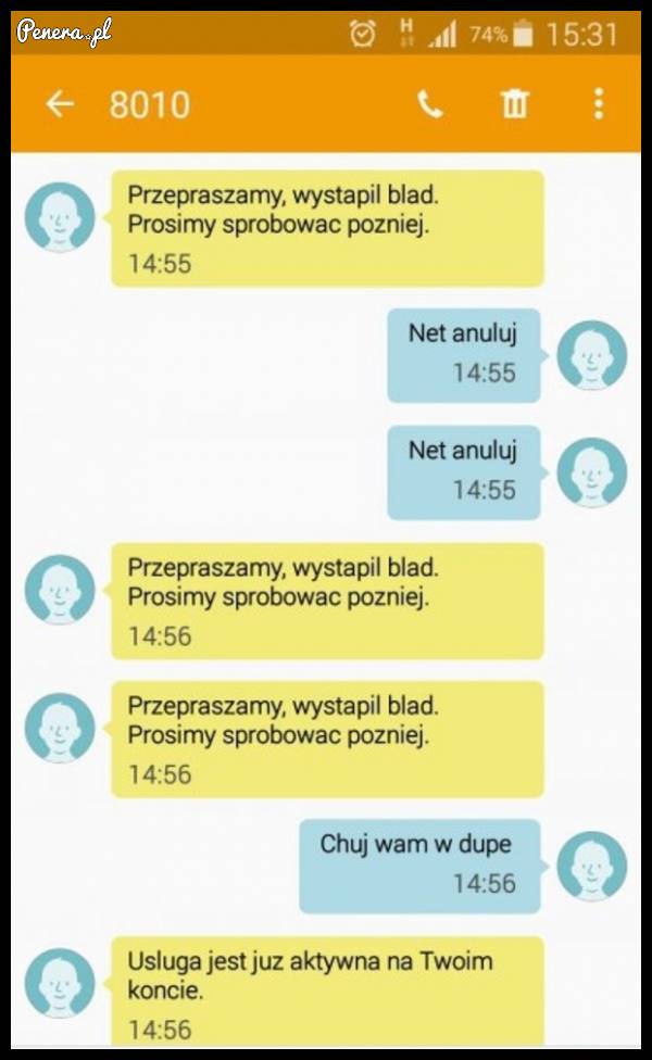 No i co odpisać w takim wypadku