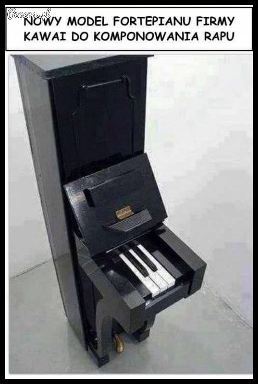 Nowy model fortepianu do komponowania rapu