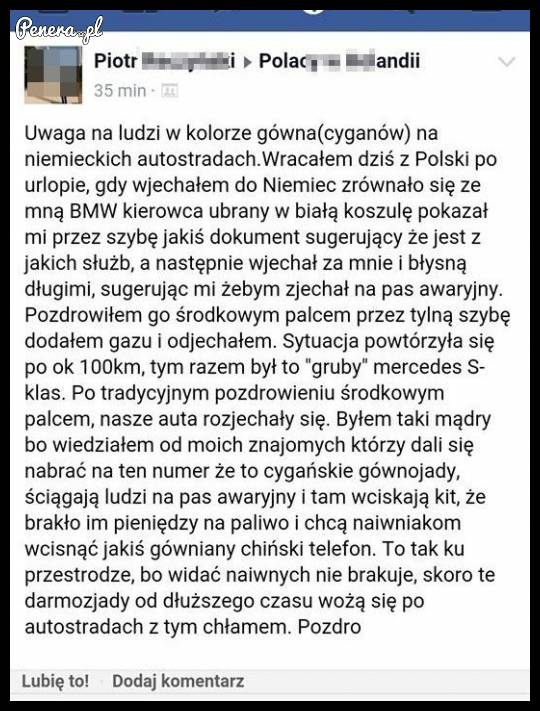 Ostry pocisk po cyganach