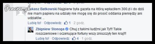 Piękna odpowiedź Stonogi do swojego fana