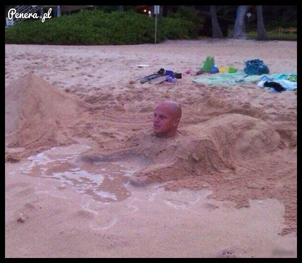 Polski sfinks w Międzyzdrojach