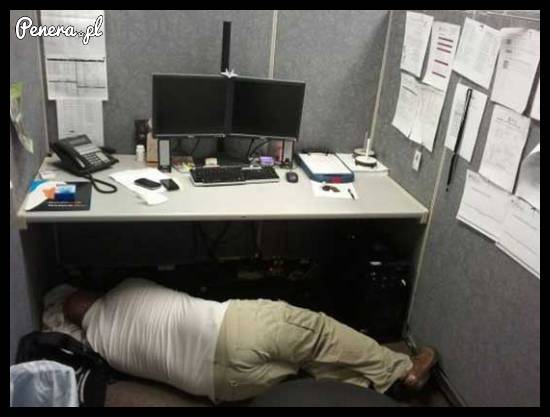 Poniedziałek w pracy