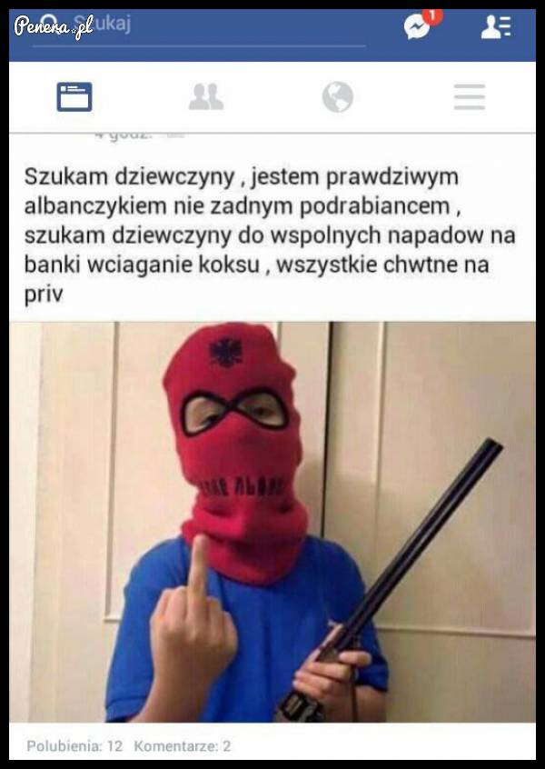 Prawdziwy albańczyk szuka dziewczyny