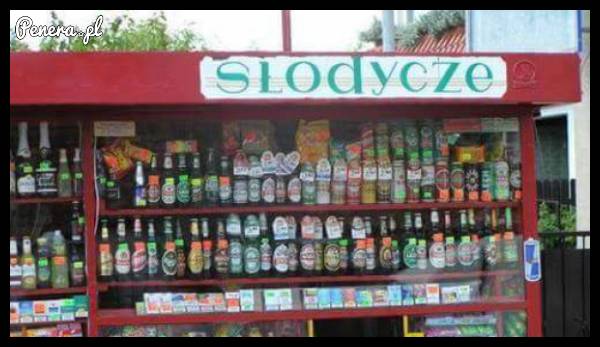 Same słodkości w tym kiosku :)