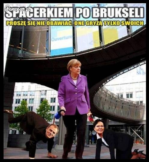 Spacerek po Brukseli ze swoimi pupilkami