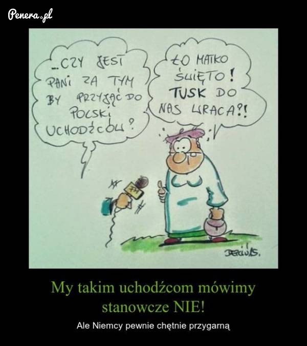 Takim uchodźcom mówimy NIE