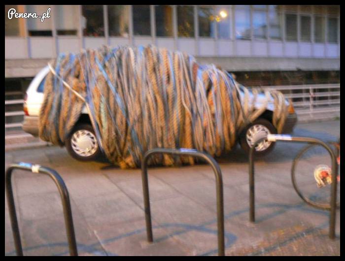 To dopiero kara za złe parkowanie!