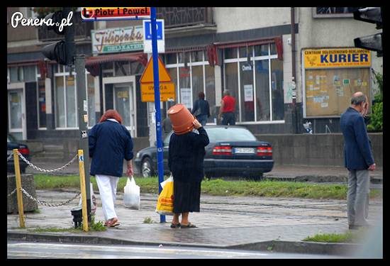 To musiała być ogromna ulewa