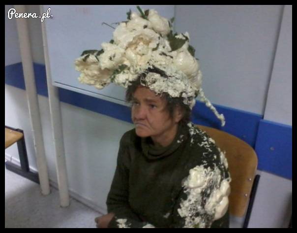 To raczej nie była pianka do włosów!