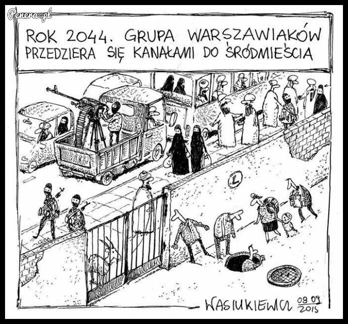 Tymczasem w roku 2044 - Warszawa