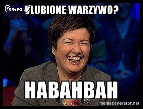 Ulubione warzywo Hanki?