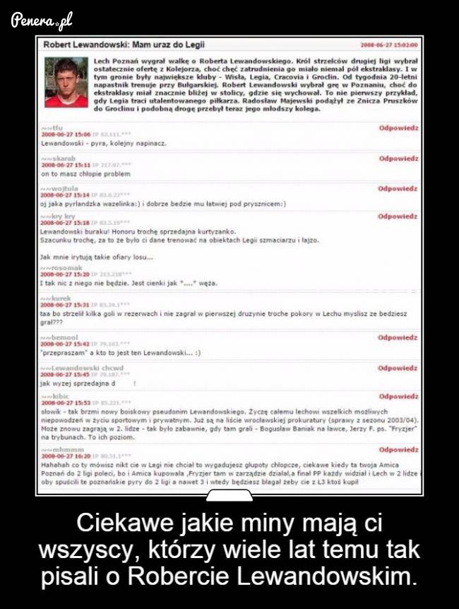 Ciekawe jakie miny mają Ci wszyscy
