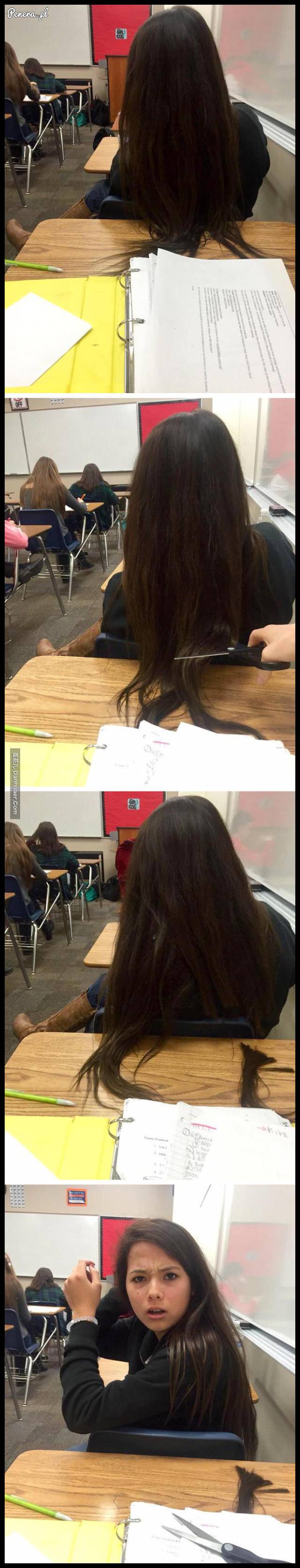 Człowiek sku**iel w klasie!