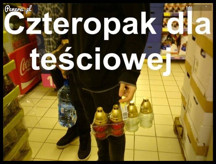 Czteropak dla teściowej