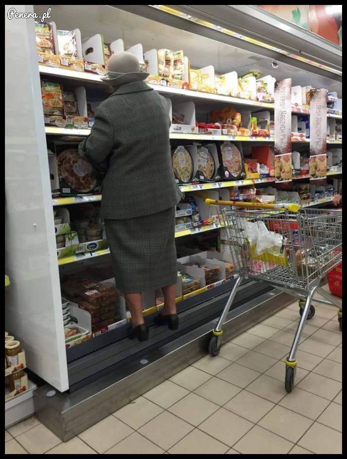 Emerytka alpinistka z Biedronki