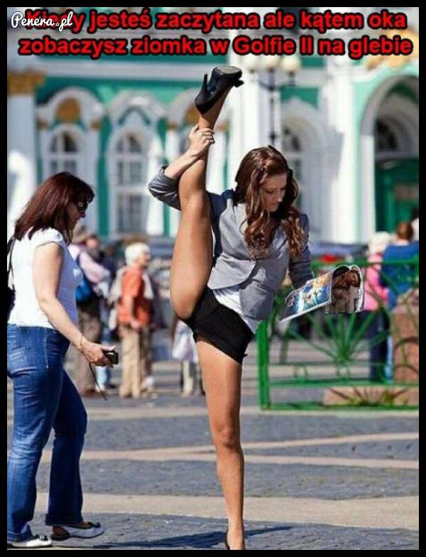 Golf na glebie i każda laska twoja