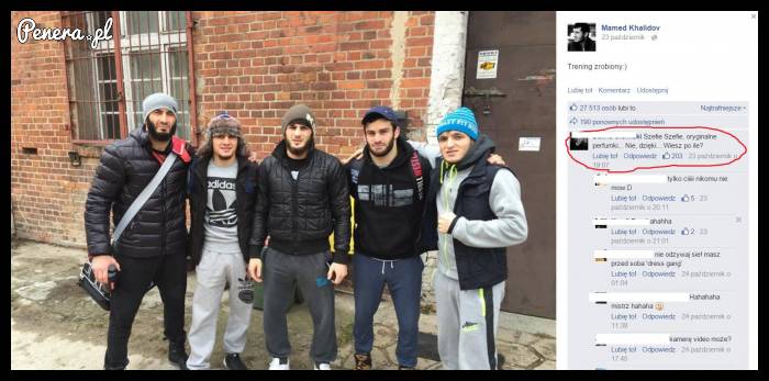 Internauta i jego pocisk na Mahmeda i kolegów