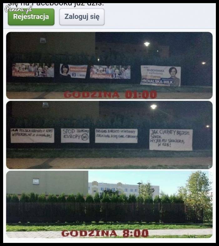 Kilka godzin i jakie zmiany!